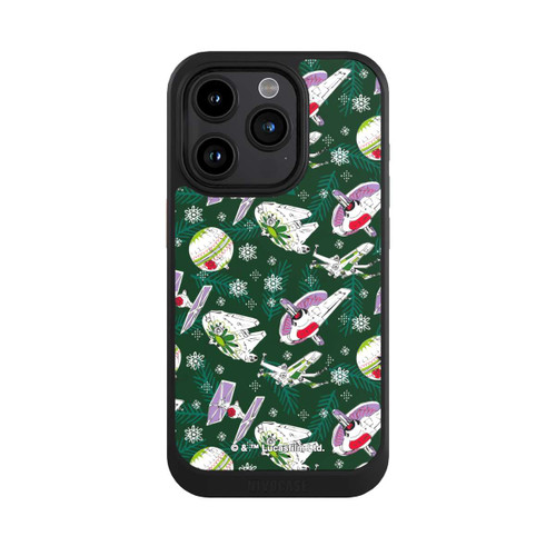 Apple iPhone 15 Pro NIVOcore Merry Force Be With You Star Wars-Green