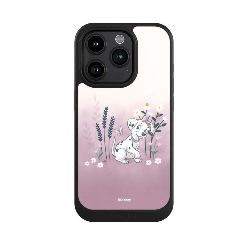 iPhone 15 Pro NIVOcore 101 Dalamatiner mit Blumen