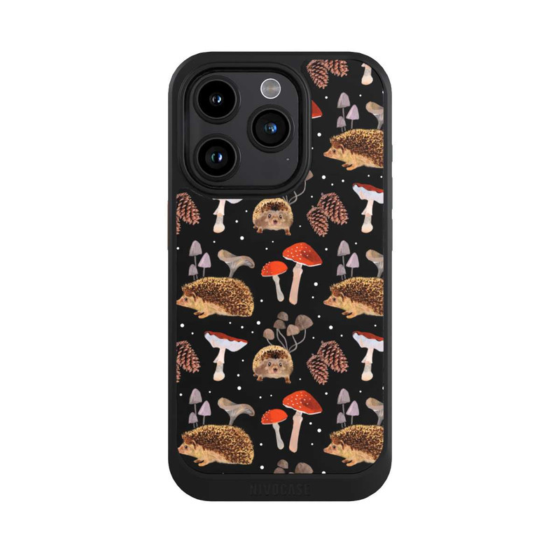 iPhone 15 Pro NIVOcore Hérissons & Champignons