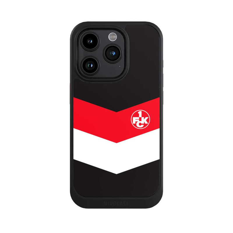iPhone 15 Pro NIVOcore 1.FCK Blockstreifen Design