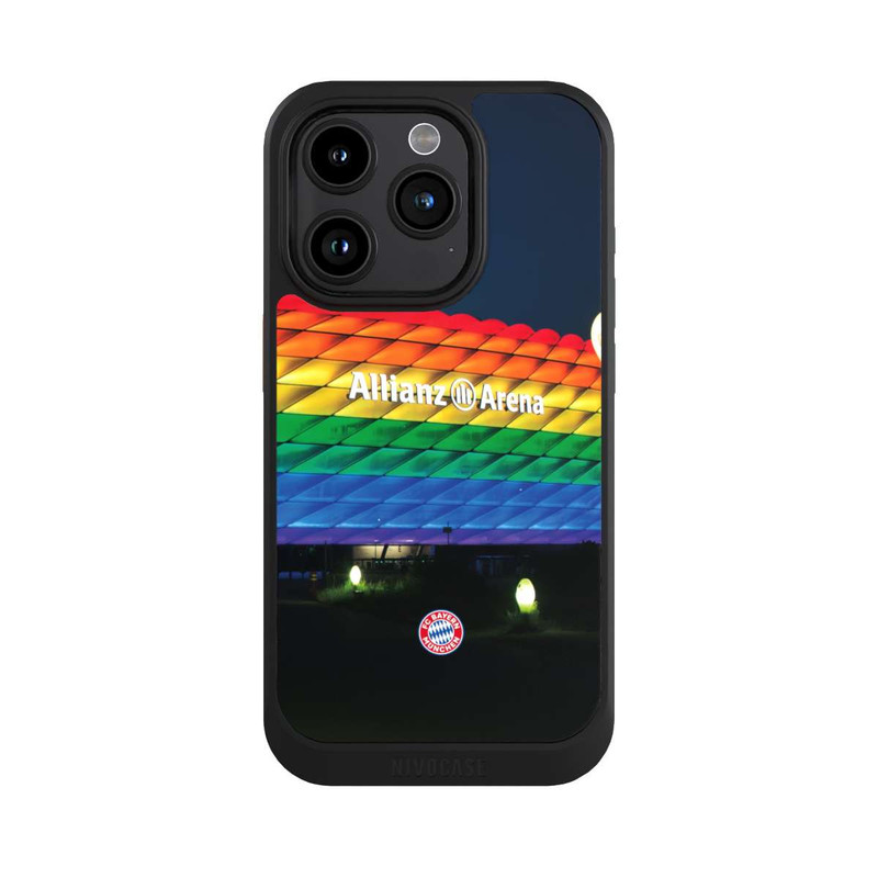 iPhone 15 Pro NIVOcore Allianz Arena Regenbogen