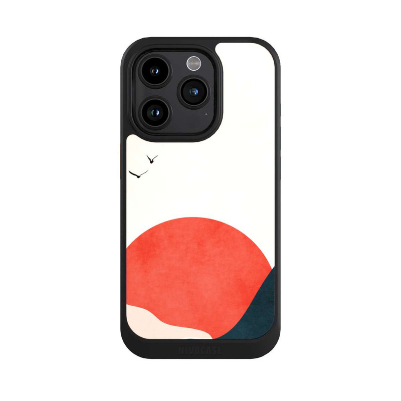 iPhone 15 Pro NIVOcore Untergehende Sonne