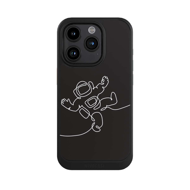iPhone 15 Pro NIVOcore LineArt Astronaut