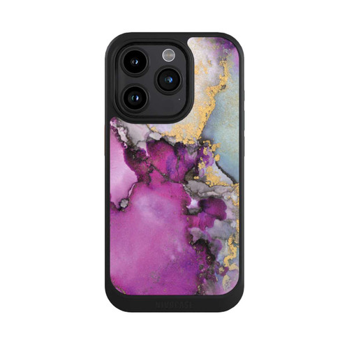 Apple iPhone 15 Pro NIVOcore Alcohol Ink Art Pink