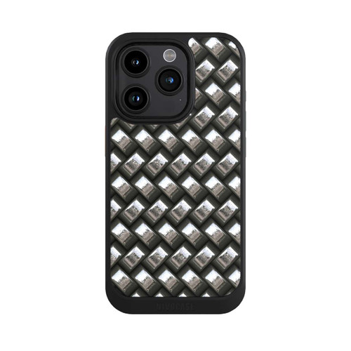 Apple iPhone 15 Pro NIVOcore Glamour Silver Metal