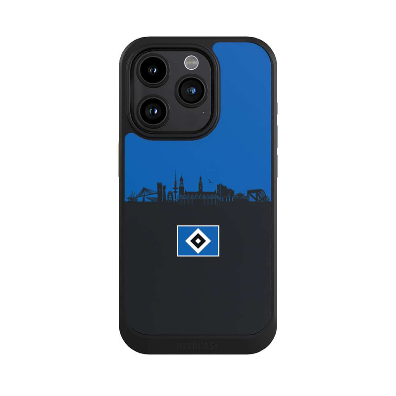 iPhone 15 Pro NIVOcore HSV Skyline Blau Schwarz