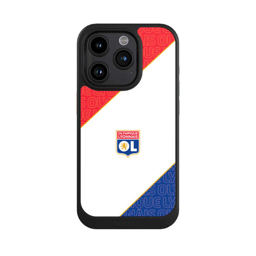 Apple iPhone 15 Pro NIVOcore Logo OL rouge et bleu