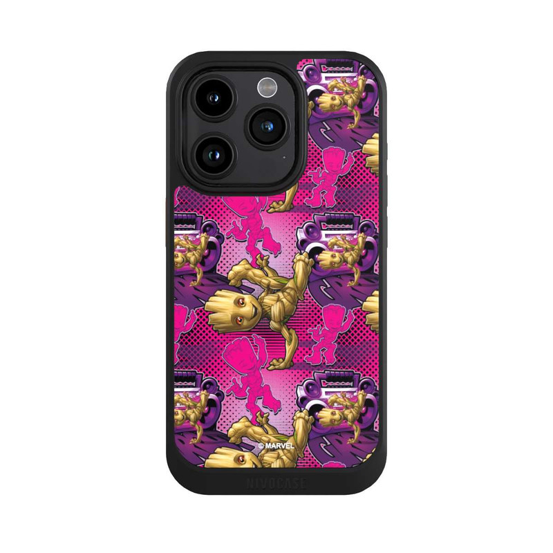 iPhone 15 Pro NIVOcore I am Groot Pattern
