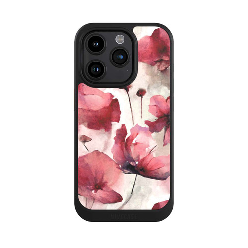 Apple iPhone 15 Pro NIVOcore Wilde Mohnblumen