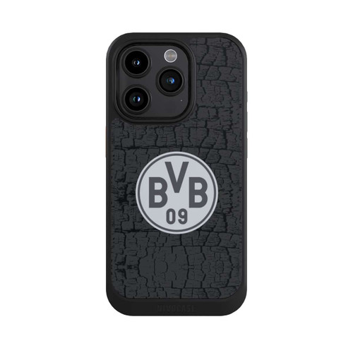 Apple iPhone 15 Pro NIVOcore BVB Trikot Kohle und Stahl
