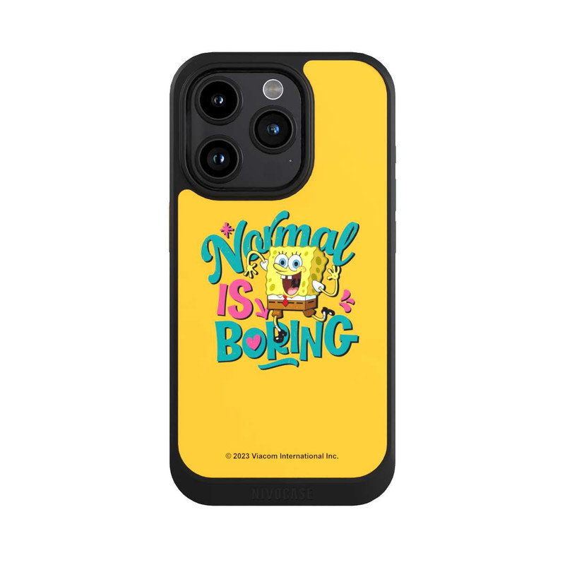 iPhone 15 Pro NIVOcore Spongebob Normal Is Boring