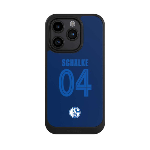 Apple iPhone 15 Pro NIVOcore Schalke 04 Dunkelblau