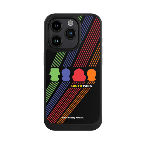 Apple iPhone 15 Pro NIVOcore South Park Boys Colored Stripes