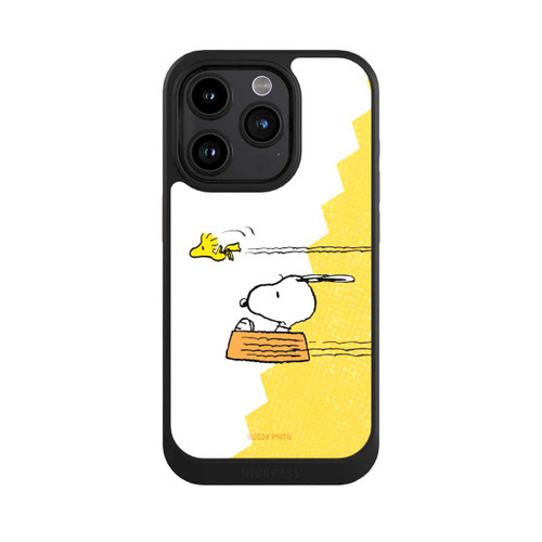Apple iPhone 15 Pro NIVOcore Snoopy und Woodstock