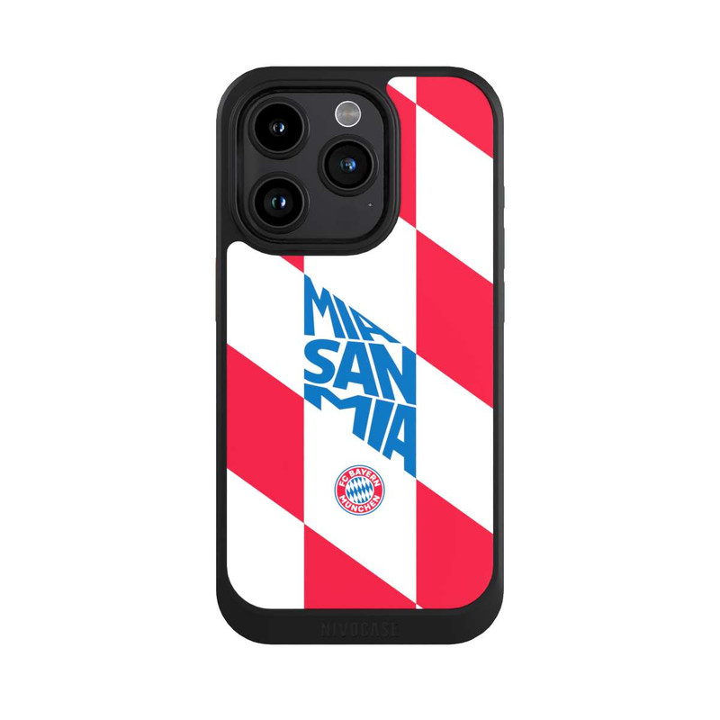 iPhone 15 Pro NIVOcore FCB Mia San Mia Rauten