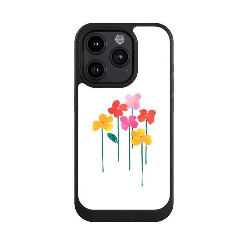 iPhone 15 Pro NIVOcore Petites fleurs joyeuses