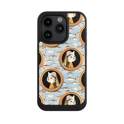 Apple iPhone 15 Pro NIVOcore Katzen Muster
