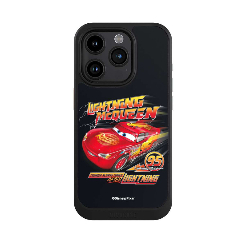 iPhone 15 Pro NIVOcore Cars Lightning McQueen Thunder Always Comes After Lightning