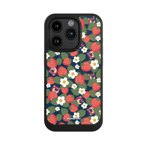 Apple iPhone 15 Pro NIVOcore Lotso Toy Story Strawberry Flower Pattern