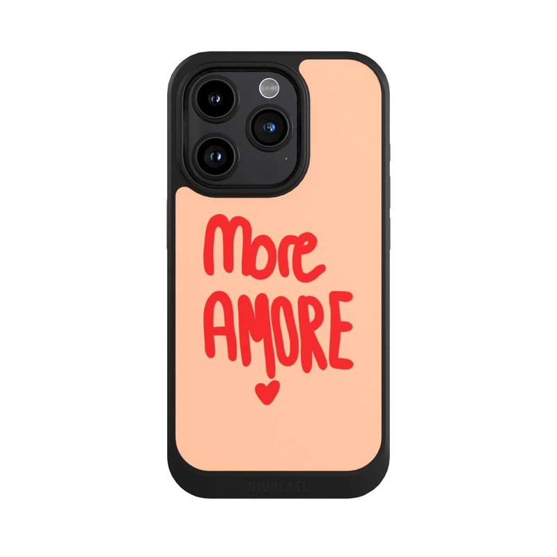 iPhone 15 Pro NIVOcore More Amore Typo