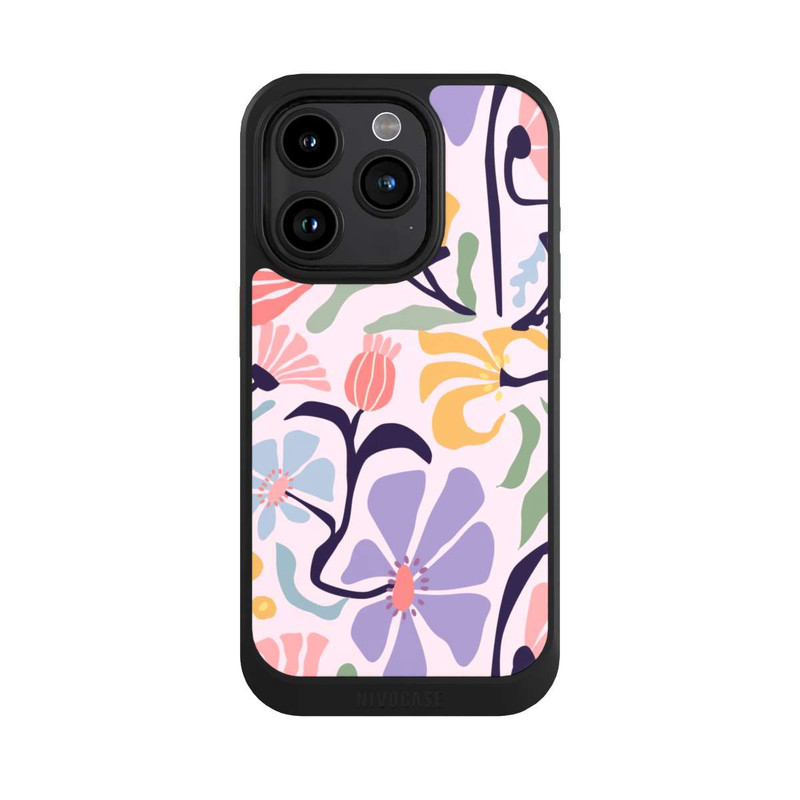 iPhone 15 Pro NIVOcore Flower Market Ibiza Pink