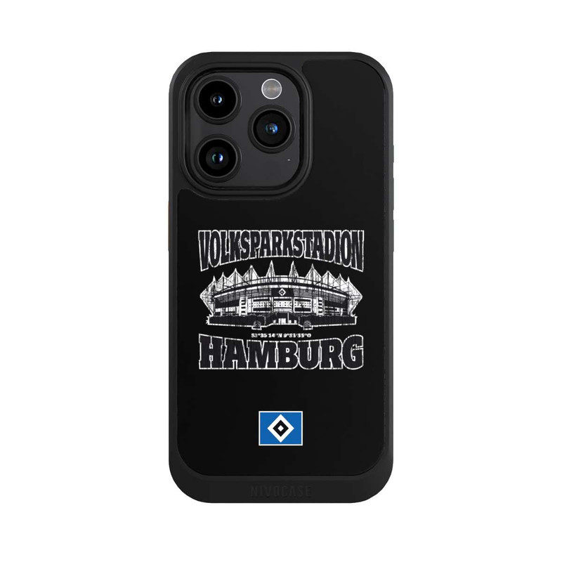 iPhone 15 Pro NIVOcore HSV Volksparkstadion Schwarz