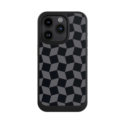 Apple iPhone 15 Pro NIVOcore 3D Würfel-Muster Effektt