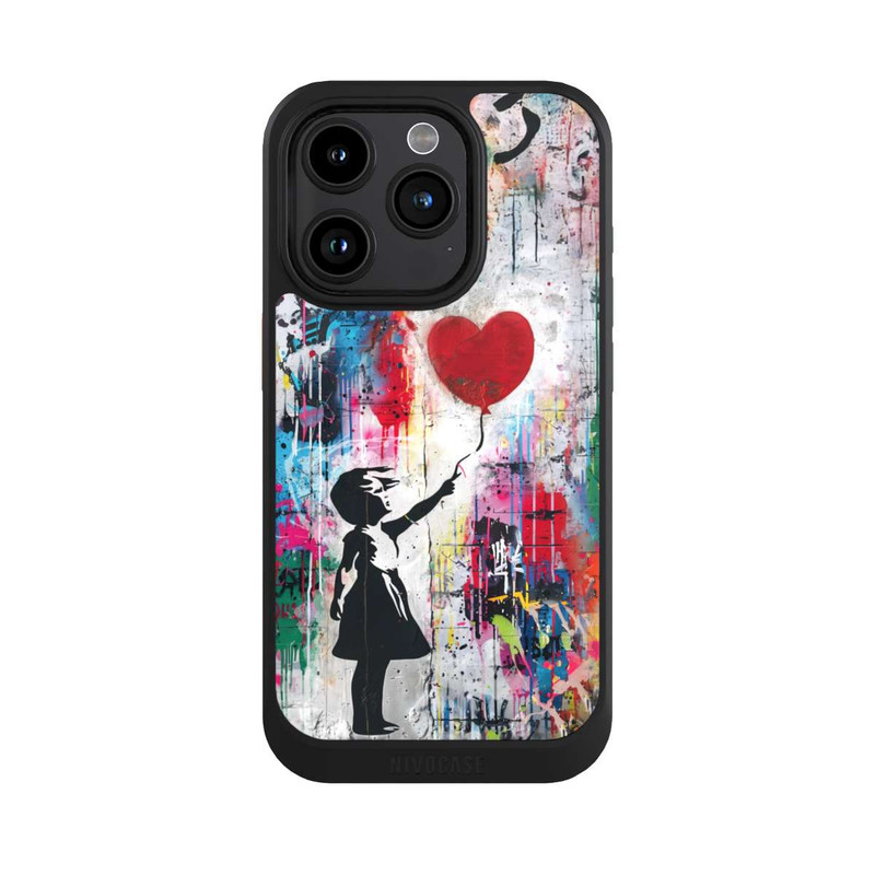 iPhone 15 Pro NIVOcore Balloon Girl Colorful