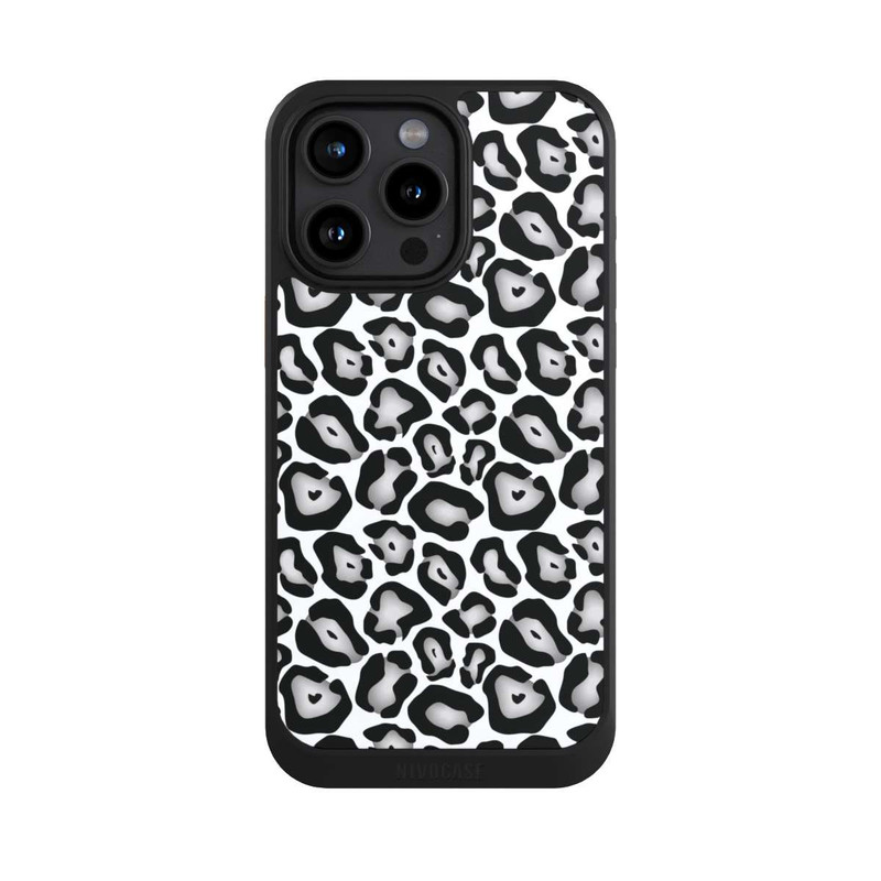 iPhone 15 Pro Max NIVOcore Léopard Gris