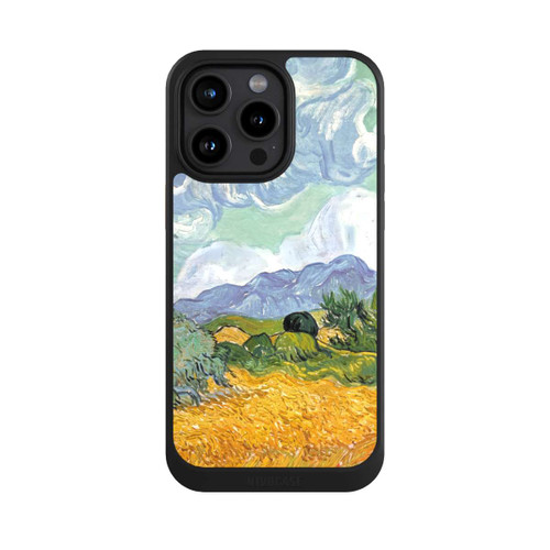 Apple iPhone 15 Pro Max NIVOcore Weizenfeld mit Zypressen