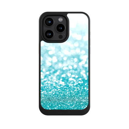 Apple iPhone 15 Pro Max NIVOcore Pluie de Paillettes Pétroles Look