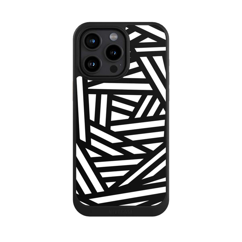 iPhone 15 Pro Max NIVOcore Einfach schwarz und weiß1