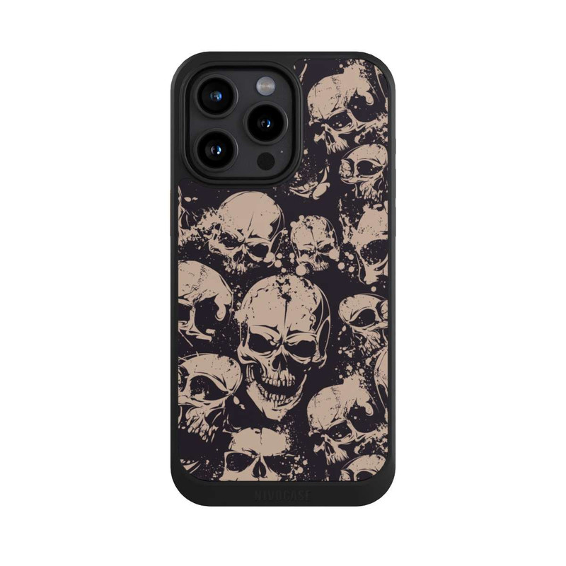 iPhone 15 Pro Max NIVOcore Halloween Totenköpfe
