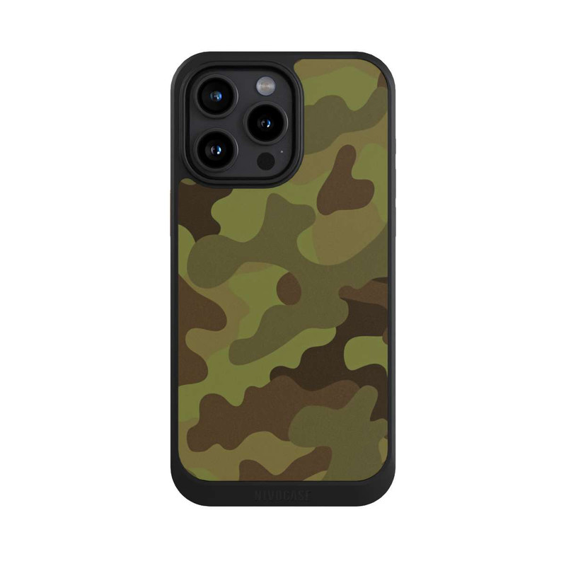 iPhone 15 Pro Max NIVOcore Militär Denim Camo