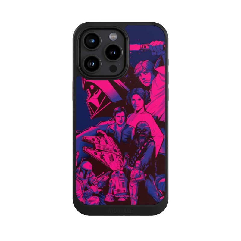 iPhone 15 Pro Max NIVOcore Star Wars Characters - Ultraviolet