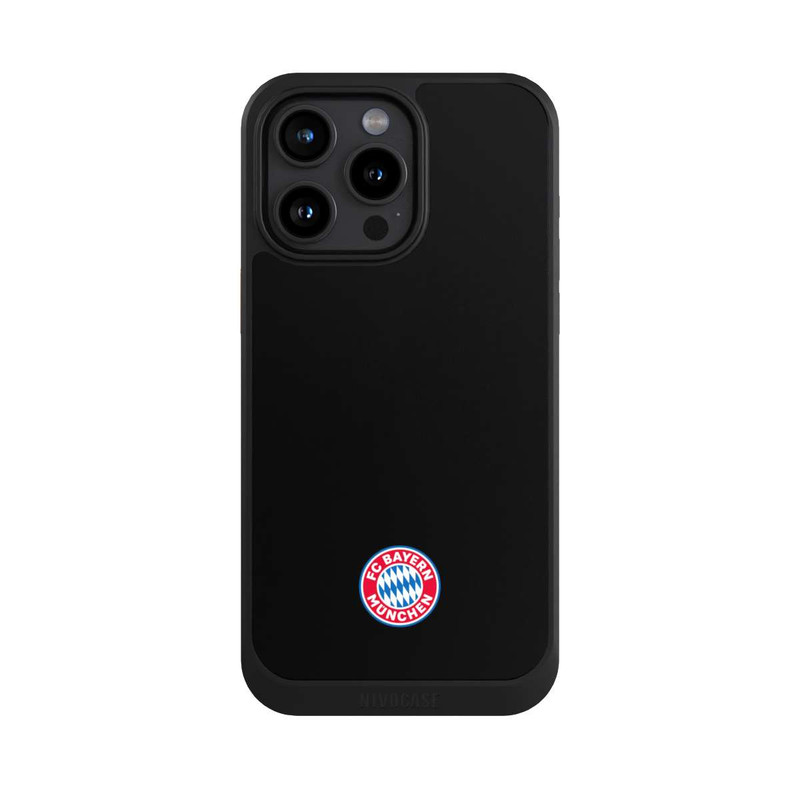 iPhone 15 Pro Max NIVOcore Classic FCB Logo - colorful on black