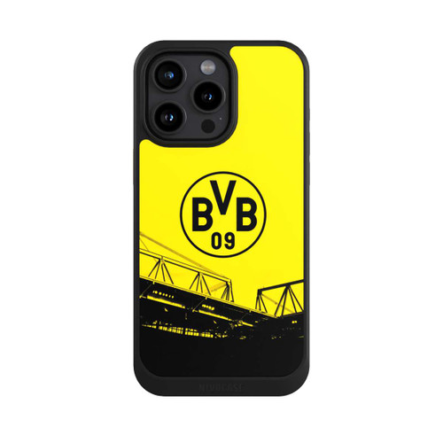 Apple iPhone 15 Pro Max NIVOcore Stadion Schwarz-Gelb - BVB
