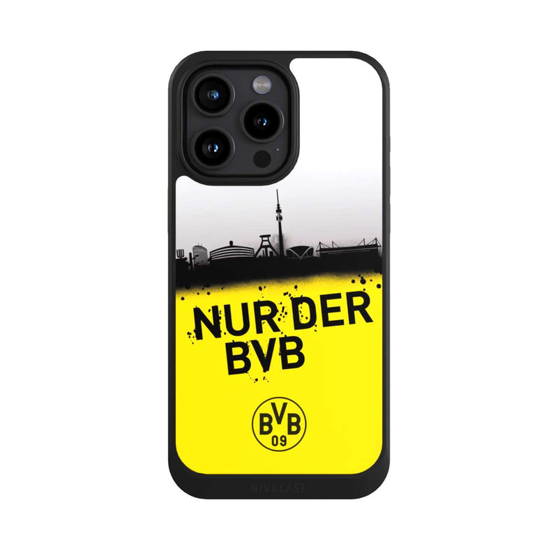 iPhone 15 Pro Max NIVOcore Nur der BVB - Silhouette
