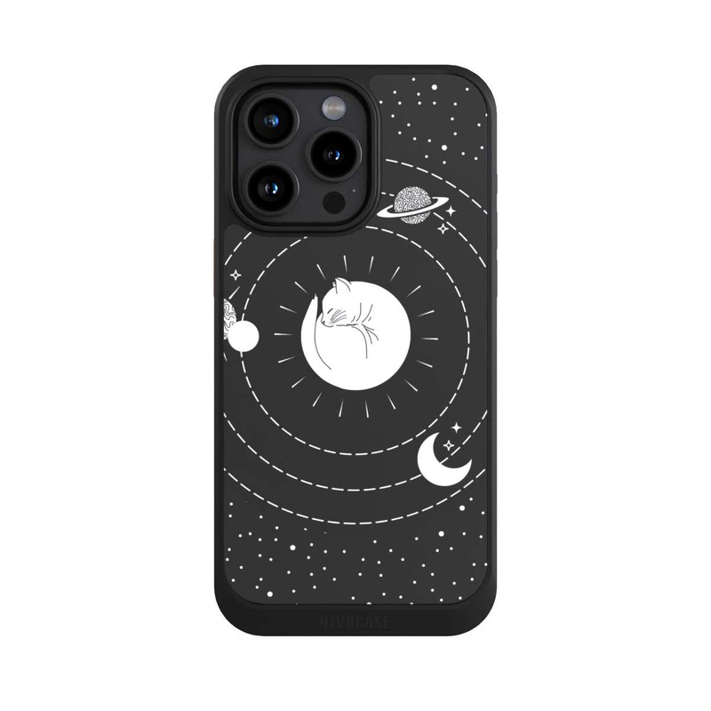 iPhone 15 Pro Max NIVOcore Chat et Lune