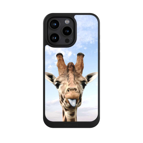 Apple iPhone 15 Pro Max NIVOcore Giraffe auf der Straße
