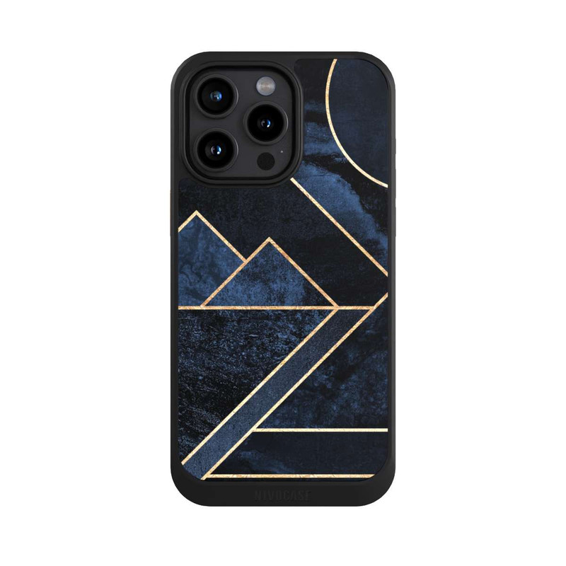 iPhone 15 Pro Max NIVOcore Impression d’or sauvage moderne