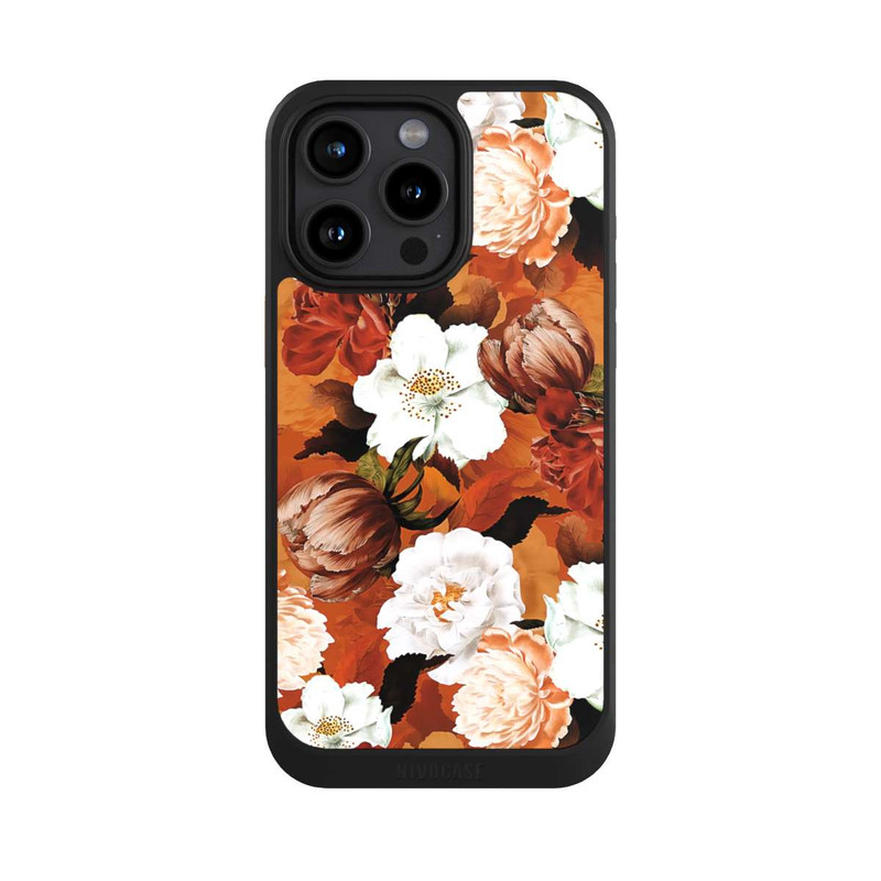 iPhone 15 Pro Max NIVOcore Vintage Peonies and Roses