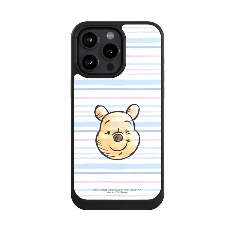 iPhone 15 Pro Max NIVOcore Winnie Puuh auf Streifen