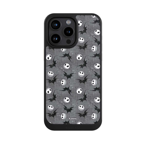 Apple iPhone 15 Pro Max NIVOcore Jack Grey Pattern Tim Burtons Nightmare before Christmas