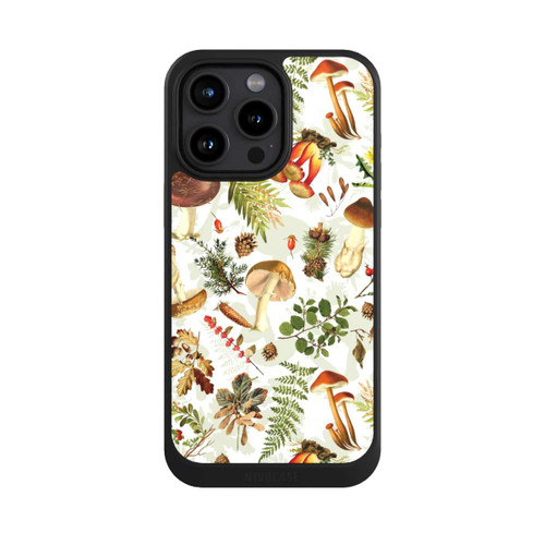 Apple iPhone 15 Pro Max NIVOcore Pilzmuster Weiß