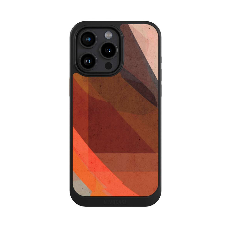 iPhone 15 Pro Max NIVOcore Vague rouge rouille