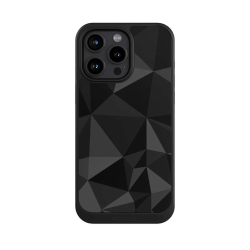 Apple iPhone 15 Pro Max NIVOcore Polygonmuster schwarz