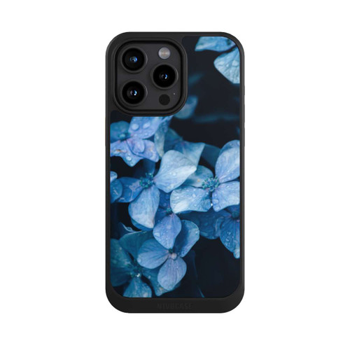 Apple iPhone 15 Pro Max NIVOcore Fleurs bleues 2