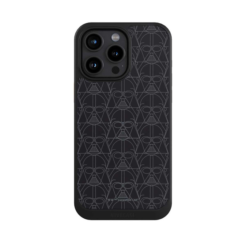 iPhone 15 Pro Max NIVOcore Darth Vader Line Art