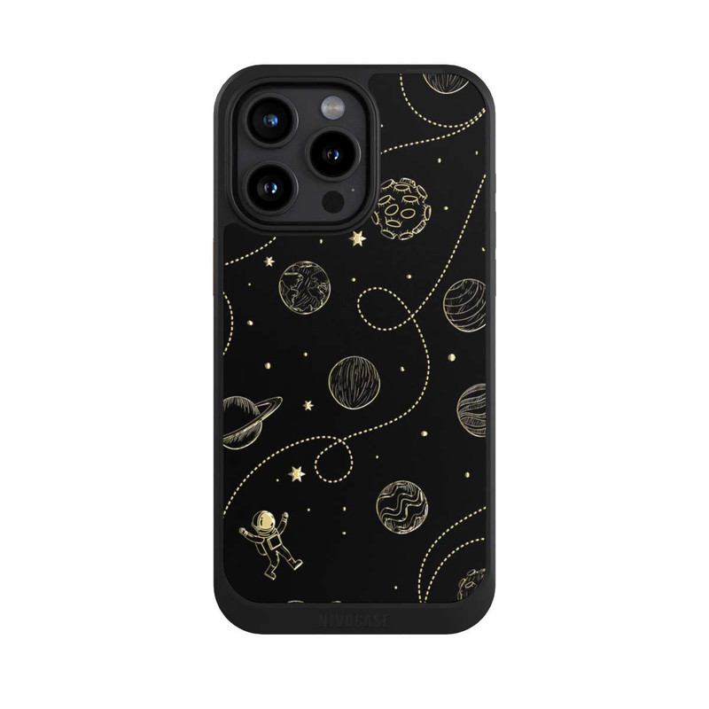 iPhone 15 Pro Max NIVOcore Planeten Gold
